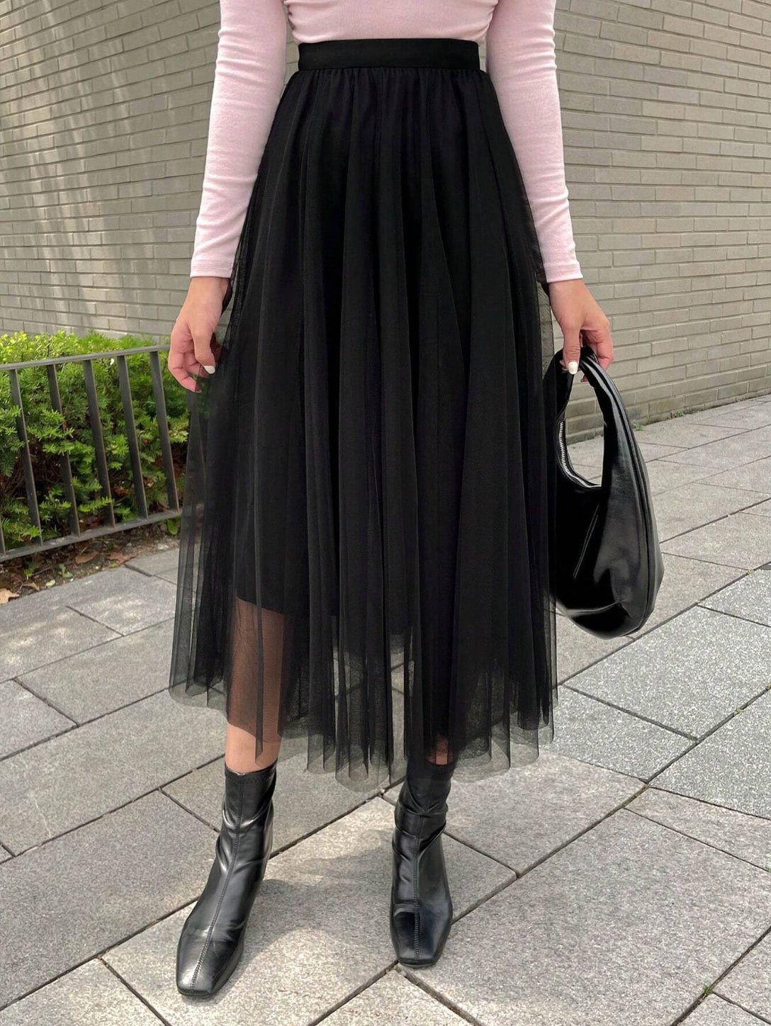 Jupe Plissée Tulle
