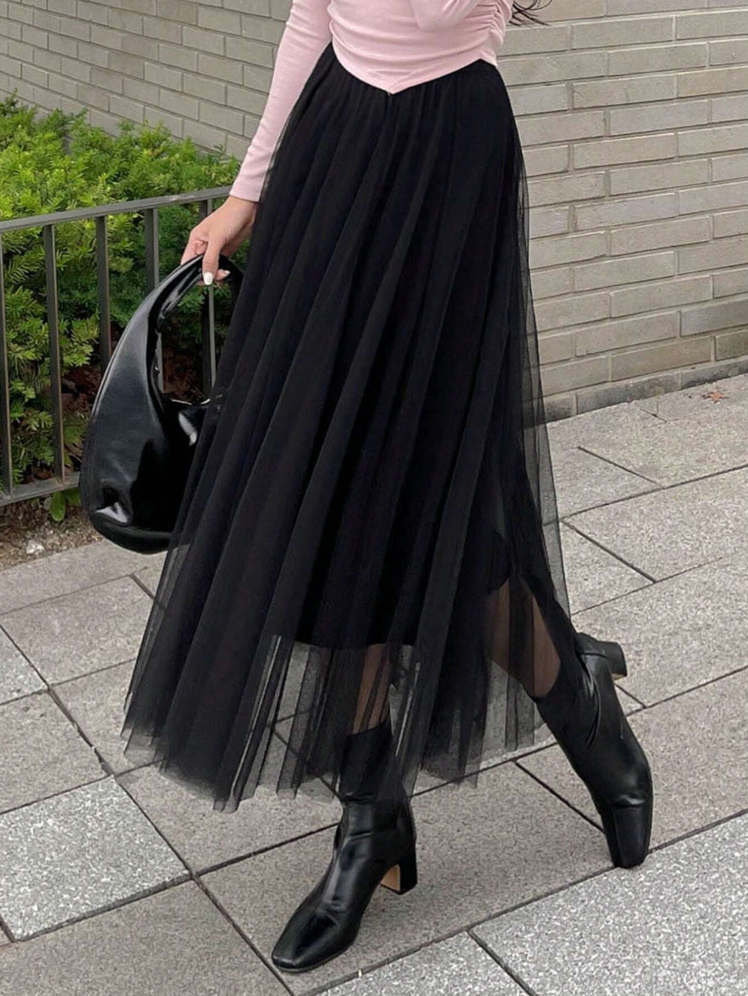 Jupe Plissée Tulle