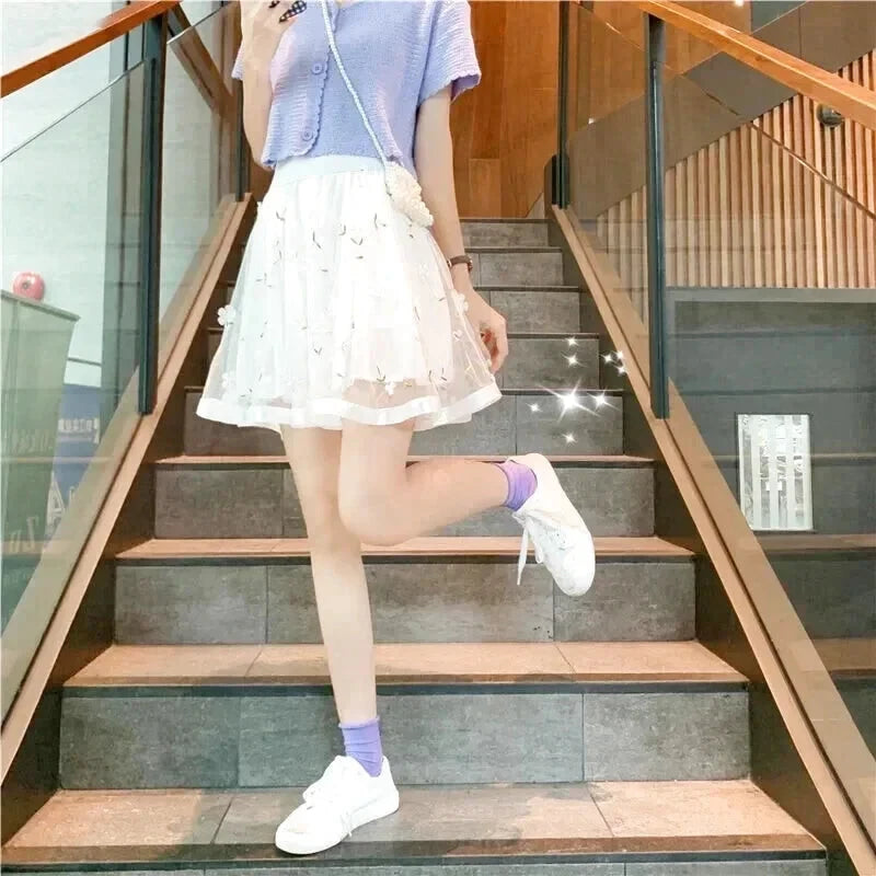 Jupe Tulle Blanche Fille - Maison Tulle