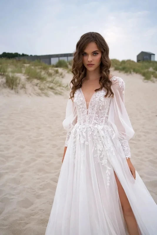 Robe de Mariée Tulle Fluide - Maison Tulle