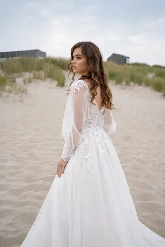 Robe de Mariée Tulle Fluide - Maison Tulle
