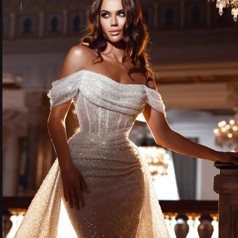 Robe de Mariée Tulle Pailleté - Maison Tulle