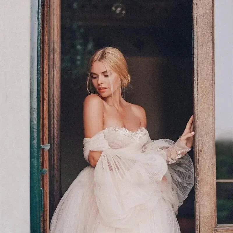 Robe de Mariée Tulle Rose - Maison Tulle