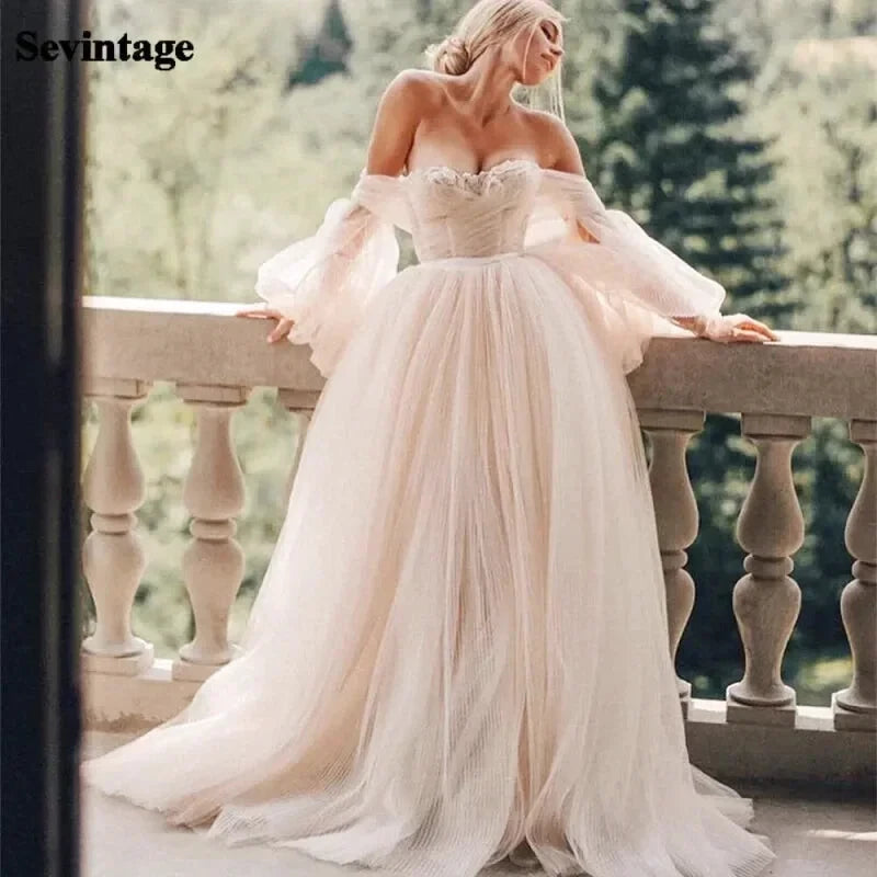 Robe de Mariée Tulle Rose - Maison Tulle