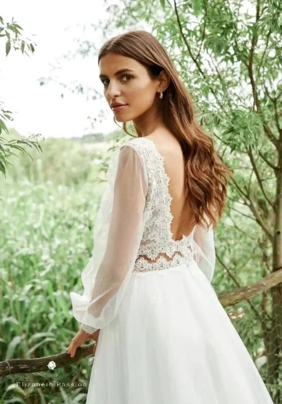 Robe Longue Blanche Tulle