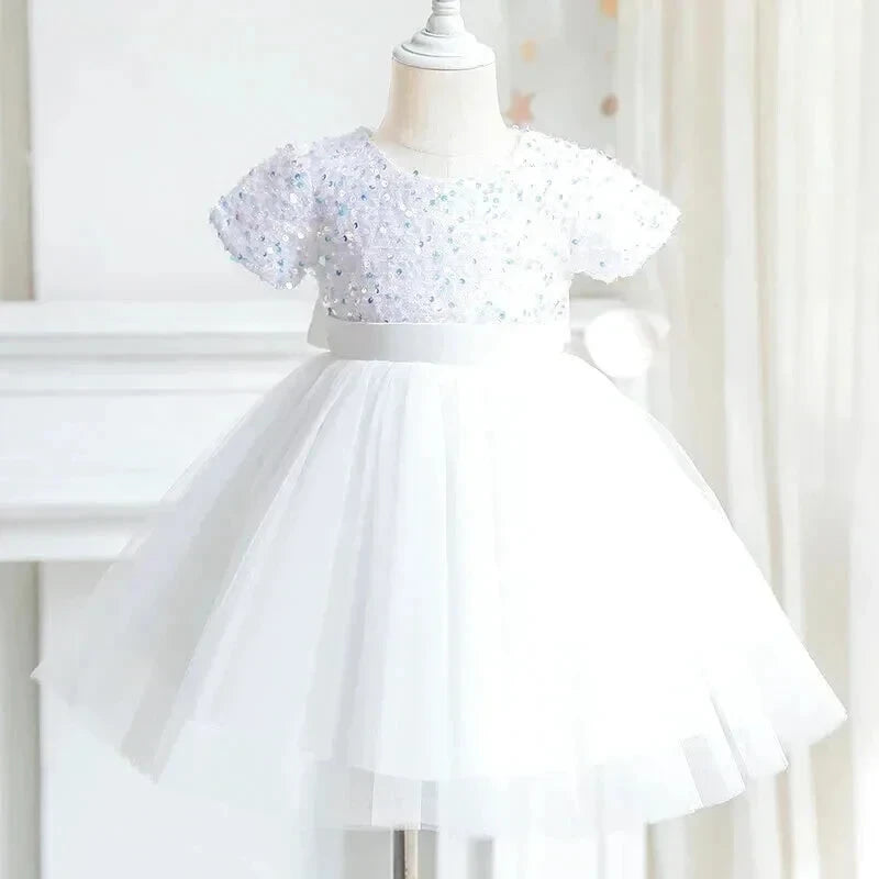 Robe Tulle Paillette Fille - Maison Tulle