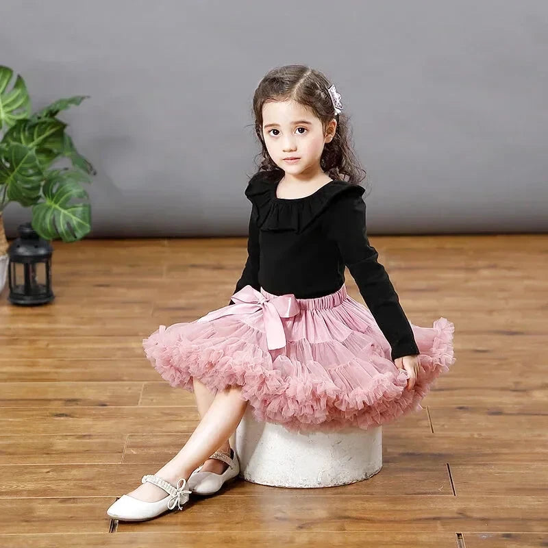 Jupe Tulle Rose Fille