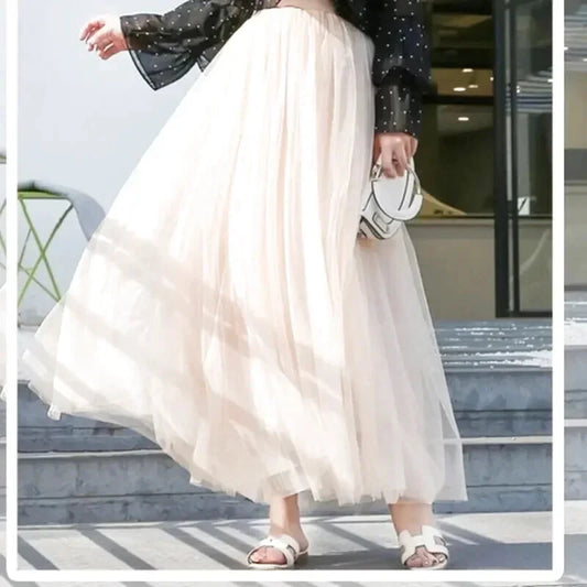 Jupe tutu femme mi longue sale