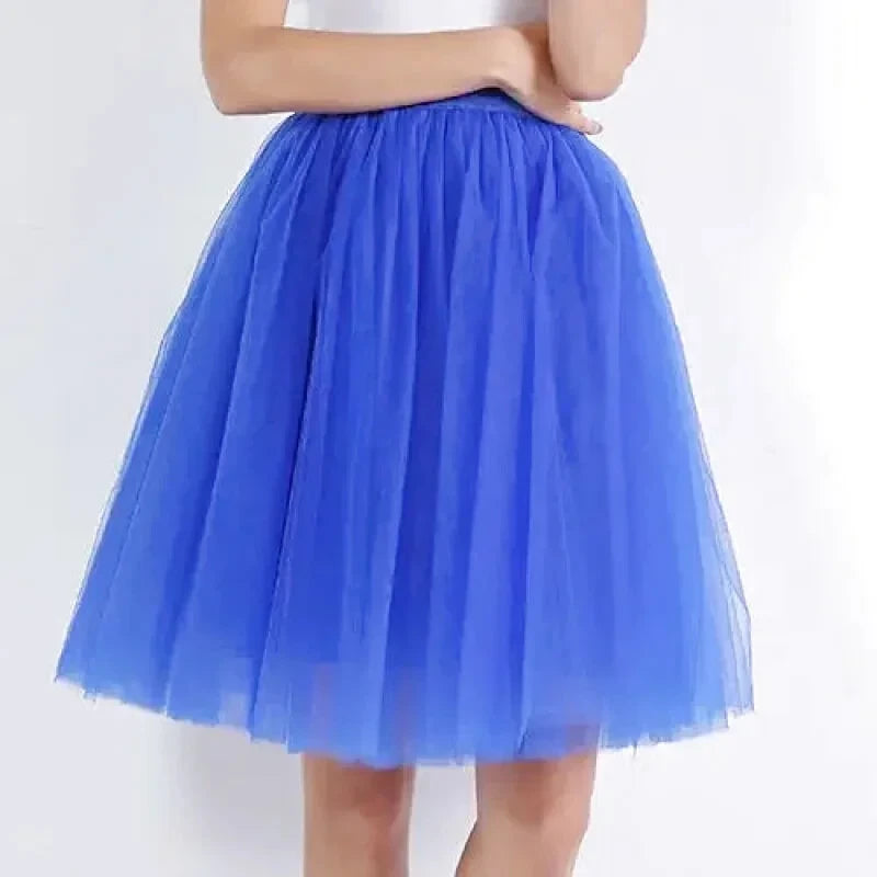 Jupe Tulle Bleu Roi - Maison Tulle