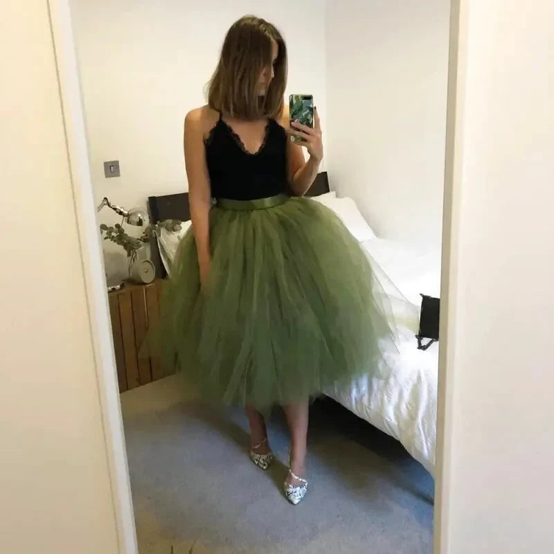 Jupe tulle courte femme sale