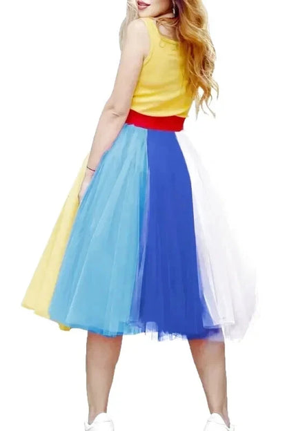 Jupe Tulle Multicolore Femme - Maison Tulle