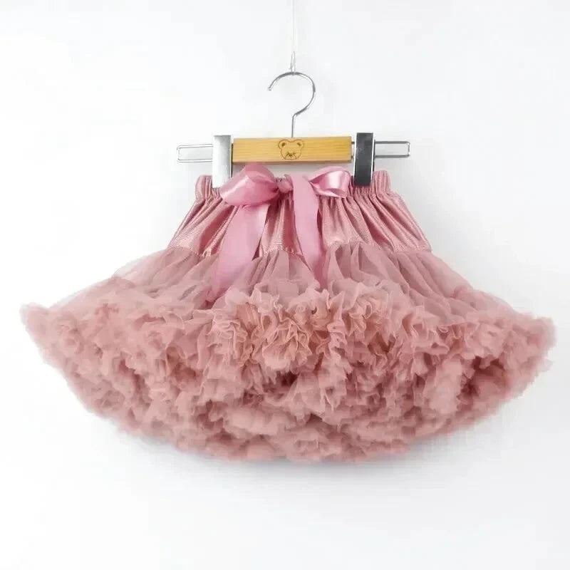 Jupe Tulle Rose Fille - Maison Tulle