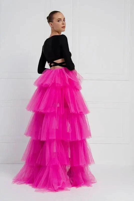 Jupe Tulle Rose Fushia - Maison Tulle