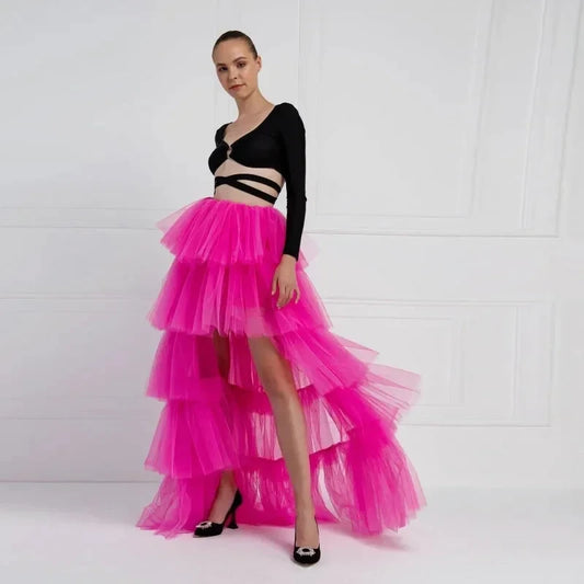 Jupe Tulle Rose Fushia - Maison Tulle