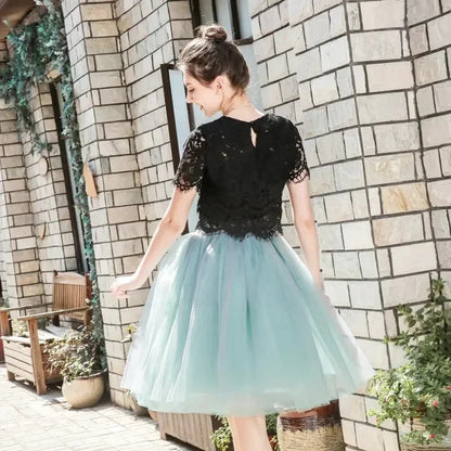 Jupe Tulle Vert Menthe - Maison Tulle