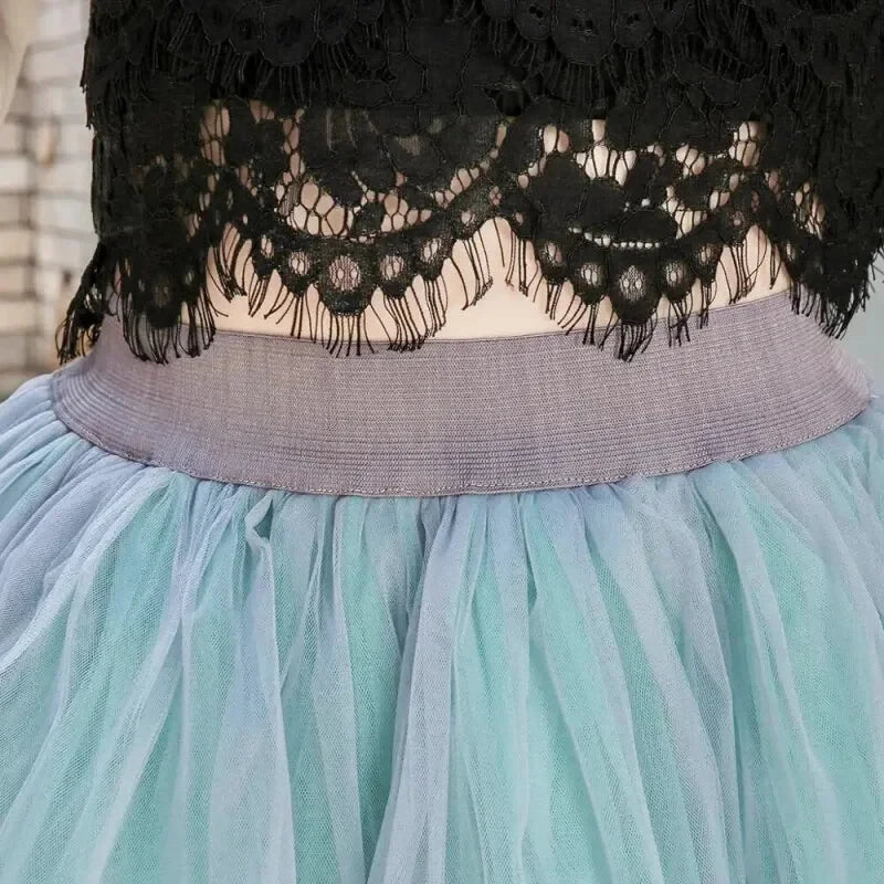 Jupe Tulle Vert Menthe