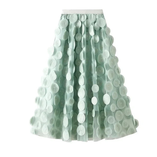 Jupe Tulle Verte Pastel - Maison Tulle