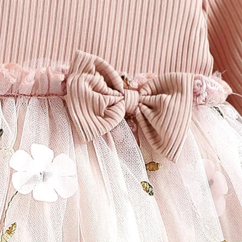 Robe Bébé en Tulle Rose - Maison Tulle