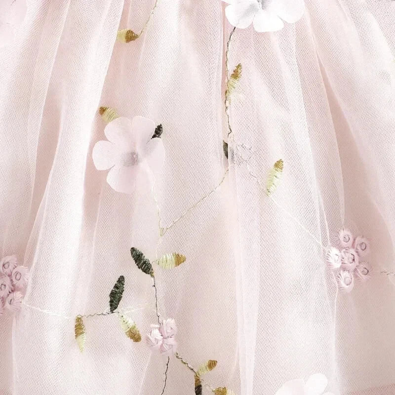 Robe Bébé en Tulle Rose - Maison Tulle