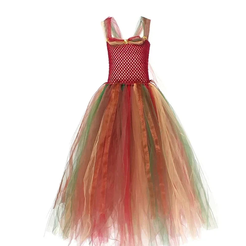 Robe Fille Originale Tulle Papillon