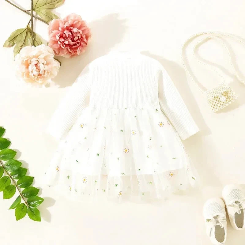 Robe Tulle Bébé Blanc - Maison Tulle